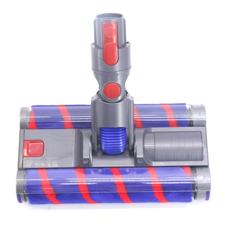 For Dyson V7 V8 V10 V11 Double Roller Soft Velvet Floor Brush Head with LED Lighting - Dyson Accessories by buy2fix | Online Shopping UK | buy2fix