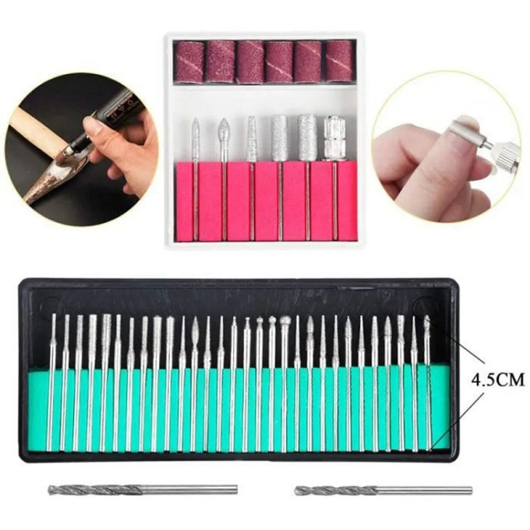 70pcs/set Mini Electric Speed Adjustable Engraving Pen Micro Electric Drill(EU Plug) - Abrasive Tools & Accessories by buy2fix | Online Shopping UK | buy2fix