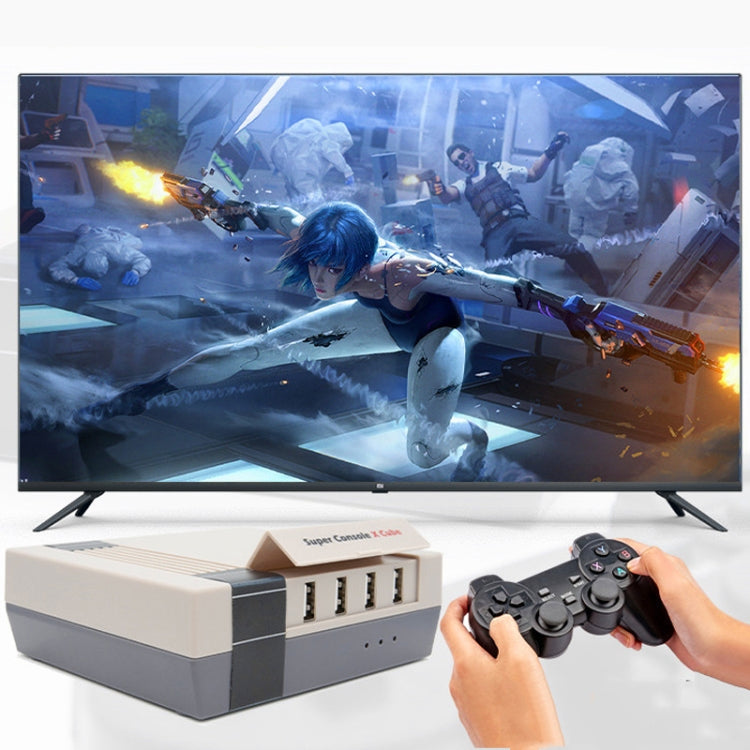 Super Console X Cube Wireless Retro TV Video Game Console Built-in 50+ Emulators 128G 41000+ Games(AU Plug) - Pocket Console by buy2fix | Online Shopping UK | buy2fix