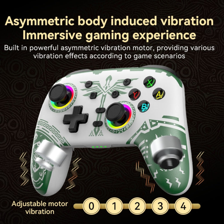 Wireless Bluetooth Somatosensory Vibration Gamepad for Nintendo Switch/Switch PRO, Color: Black - Gamepads by buy2fix | Online Shopping UK | buy2fix