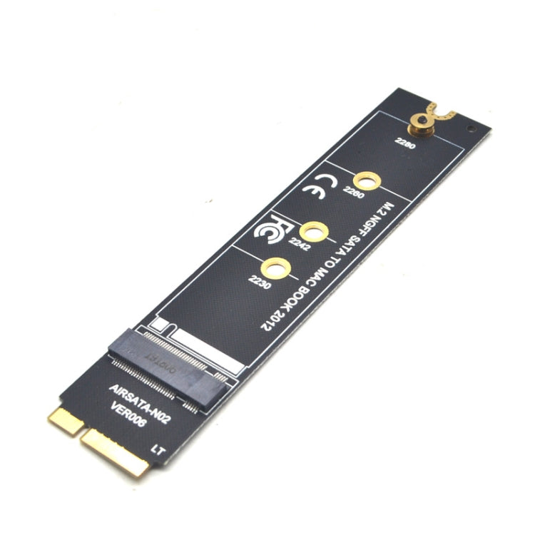M.2 NGFF SATA To MAC SSD Adapter Riser Card For MacBook Air 2012 A1465 A1466 With Screwdriver - SSD Related Parts by buy2fix | Online Shopping UK | buy2fix