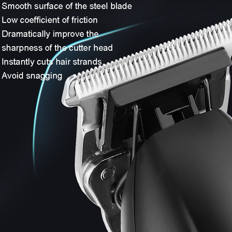 Men Electric Haircutting Tools Set Sculpting Electric Clipper(Black) - Hair Trimmer by buy2fix | Online Shopping UK | buy2fix
