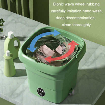 4.5L Mini Portable Folding Household Washing Machine Underwear Washer, Color: Fruit Green(EU Plug) - Washing Machines & Accessories by buy2fix | Online Shopping UK | buy2fix