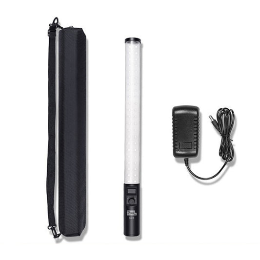 Pixel S24 RGB Fill Light Rod Handheld Portable Color Icelet Outdoor Videos Live Broadcast Studio Camera Stick Lamp(Standard Set+EU Plug Adapter) -  by Pixel | Online Shopping UK | buy2fix