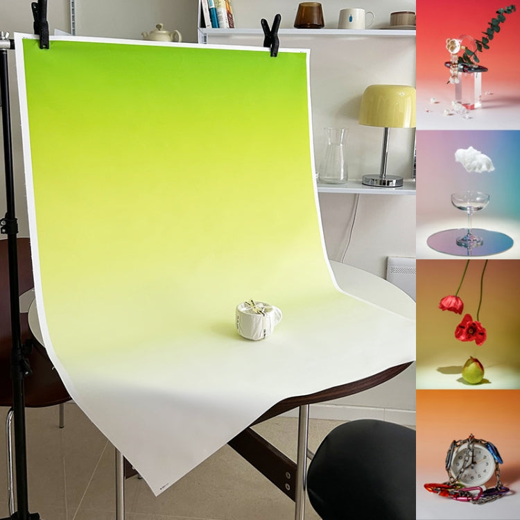 104x144cm Gradient Background Paper Photography Portrait Photo Props(Dream And Spring) - Gradient Color by buy2fix | Online Shopping UK | buy2fix