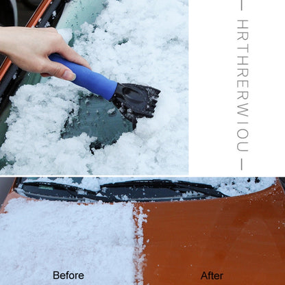 Vehicle Mounted Snow Shovel De-Icer Cleaning Tool, Color: Red+Gloves - Ice Scraper by buy2fix | Online Shopping UK | buy2fix