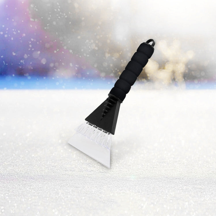 Car De-icer Shovel Multifunctional Frost Scraping Snow Sweeping Brush(Black) - Ice Scraper by buy2fix | Online Shopping UK | buy2fix