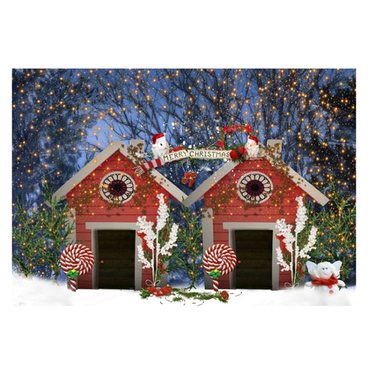 2.1 X 1.5m Holiday Party Photography Backdrop Christmas Decoration Hanging Cloth, Style: SD-775 - Other by buy2fix | Online Shopping UK | buy2fix