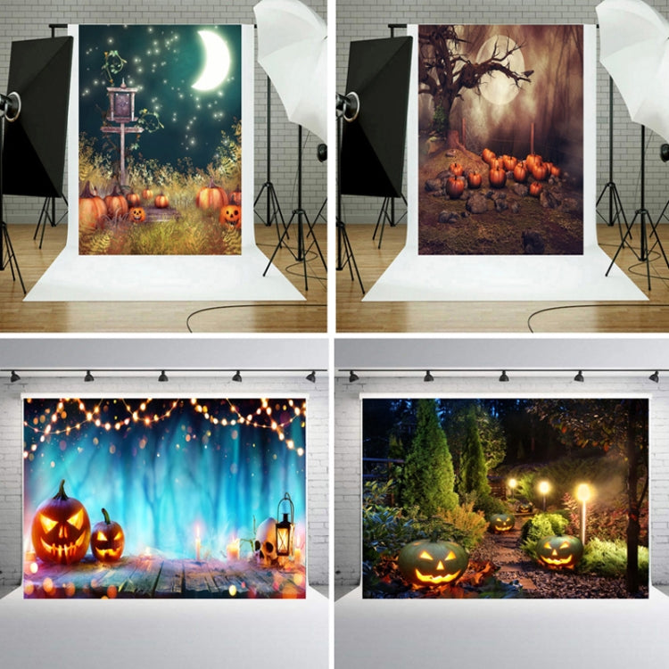 1.25x0.8m Holiday Party Photography Background Halloween Decoration Hanging Cloth, Style: WS-212 - Cartoon by buy2fix | Online Shopping UK | buy2fix