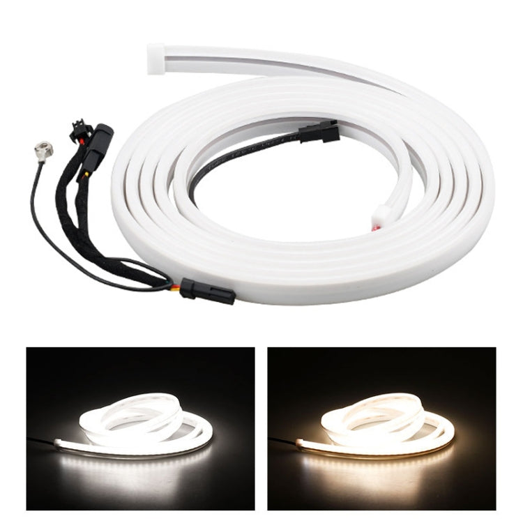 For Tesla Front Trunk LED Ambient Light Strip, Size: For 21-23 Model X(White Light) - Atmosphere lights by buy2fix | Online Shopping UK | buy2fix