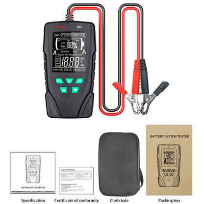 BSIDE Q11 Car Battery Detector 12V/24V Battery Life Capacity Internal Resistance Tester - Electronic Test by BSIDE | Online Shopping UK | buy2fix