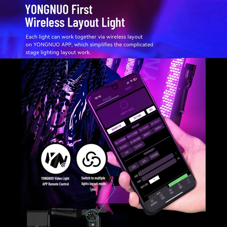 YONGNUO YN360IV 480 LEDs RGB APP Controlled Photography Fill Light, Spec: Standard -  by YONGNUO | Online Shopping UK | buy2fix