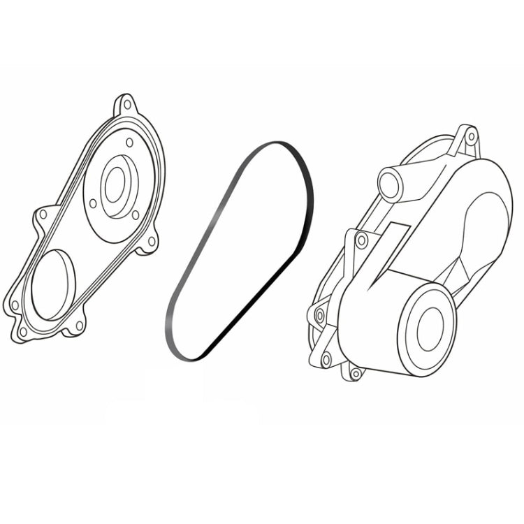 For Polaris RZR ACE Ranger Drive Clutch Cover Gasket - Others by buy2fix | Online Shopping UK | buy2fix