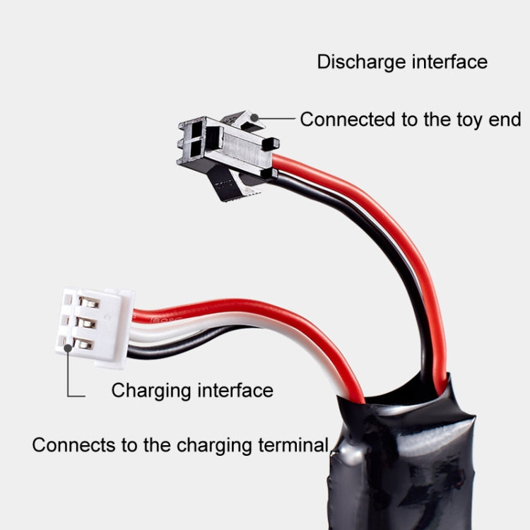 BMAX 11.1V High Rate 30C Discharge Water Marble Rifle Rechargeable Li-Ion Battery, Plug: XT30 - Li-ion Batteries by BMAX | Online Shopping UK | buy2fix