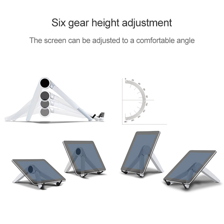 Tablet PC Laptop Desktop Bracket Cooling Triangle Bracket(Black) - Computer & Networking by buy2fix | Online Shopping UK | buy2fix