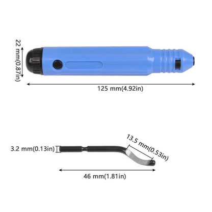 NB1100 Hand Deburr Trimming Knife Scraper, Style:Handle +10 Cutter Heads - Home & Garden by buy2fix | Online Shopping UK | buy2fix