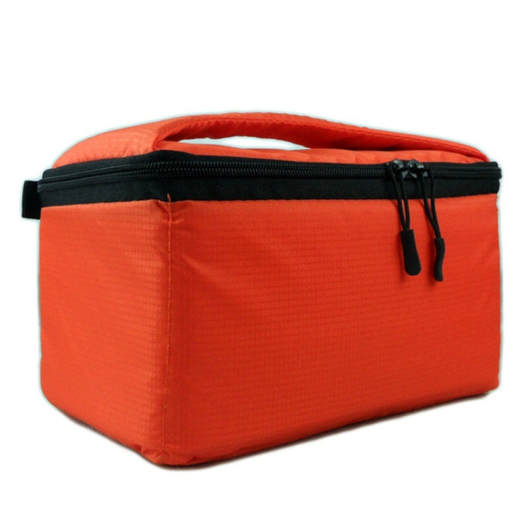 Water-resistant DSLR Padded insert Case Waterproof Zipper Removable Partition Camera Bags(Orange) - Camera Accessories by buy2fix | Online Shopping UK | buy2fix