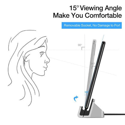 USB-C / Type-C 3.1 Sync Data / Charging Dock Charger(Silver) - Mobile Accessories by buy2fix | Online Shopping UK | buy2fix
