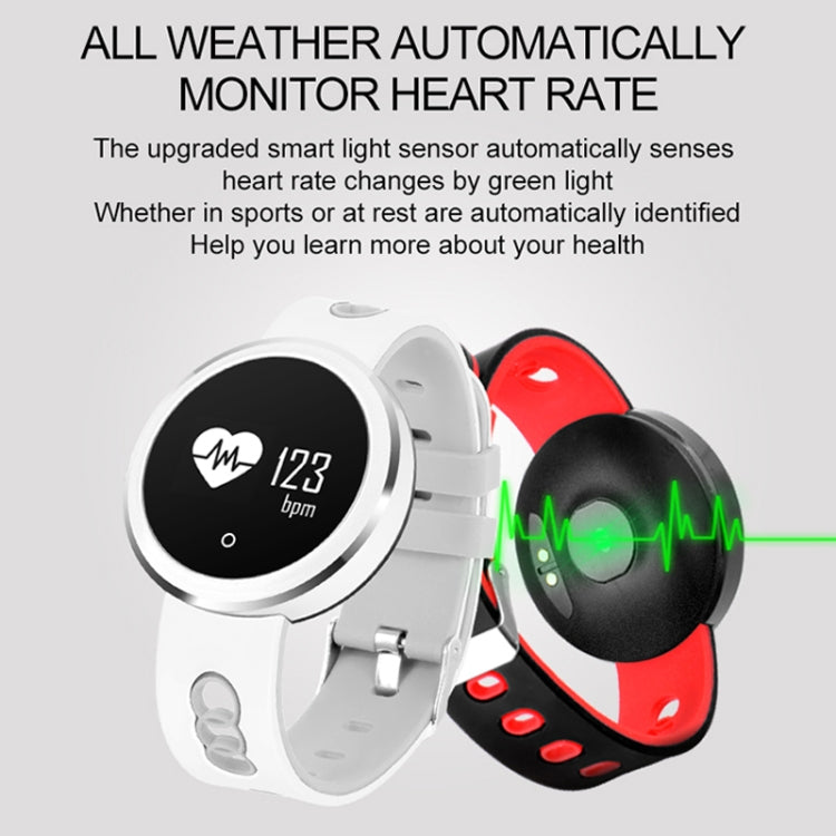 Q7 0.95 inch HD OLED Screen Display Bluetooth Smart Bracelet, IP68 Waterproof, Support Pedometer / Sedentary Reminder / Heart Rate Monitor / Sleep Monitor, Compatible with Android and iOS Phones(Red) - Smart Wear by buy2fix | Online Shopping UK | buy2fix