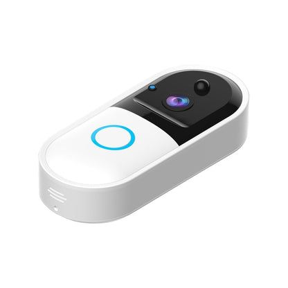 B50 720P Smart WiFi Video Visual Doorbell, Support Phone Remote Monitoring & Night Vision & SD Card (White) - Security by buy2fix | Online Shopping UK | buy2fix