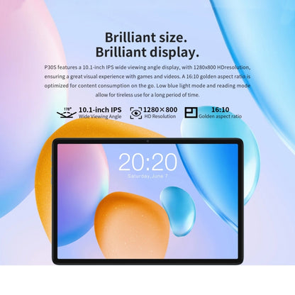 Teclast P30S Tablet PC, 10.1 inch, 4GB+64GB, Android 12 MT8183 Octa Core, Support Dual Band WiFi & Bluetooth & GPS - TECLAST by TECLAST | Online Shopping UK | buy2fix