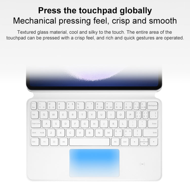 Original For Xiaomi Pad 6 / 6 Pro Intelligent Touch Pad Keyboard (White) - Others Keyboard by Xiaomi | Online Shopping UK | buy2fix