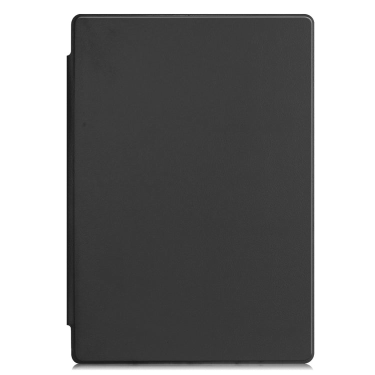 Custer Texture Horizontal Flip PU Leather Case for Microsoft Surface Pro 4 / 5 / 6 / 7 12.3 inch, with Holder & Pen Slot(Black) - Mobile Accessories by buy2fix | Online Shopping UK | buy2fix